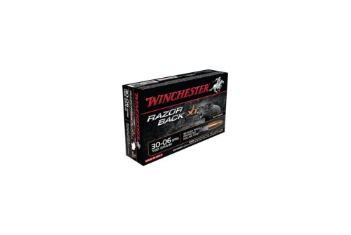 Winchester 30-06 180gr Razorback XT Ammunition 20rds - S3006WB