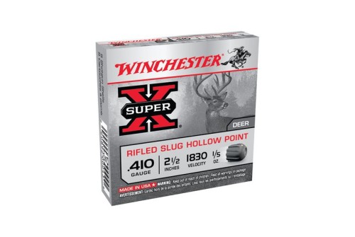 Winchester 410 2.5" 1/5oz Rifled Slug Super-X Ammunition 5rds - X41RS5