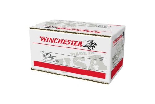 Winchester 55 gr FMJ .223 Remington 200 Round Value Pack - W223200