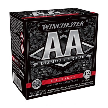 Winchester AA Diamond Grade 2.75" 1 1/8 oz 7.5" 12 Gauge Ammunition 25 Rounds - AADGHA127