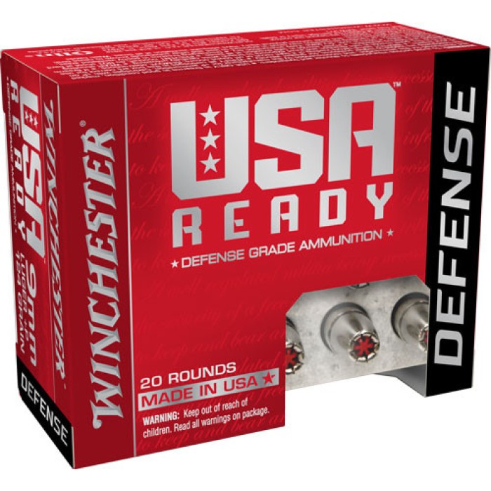 Winchester USA Ready 9MM, 124gr, JHP - 20 Rounds [MPN: 9REDHP]