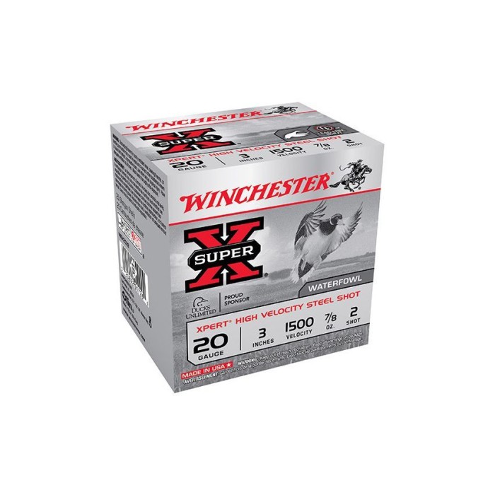 Winchester Ammo WEX2032 Super X Xpert Steel High Velocity 20 Gauge 3