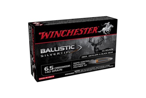 Winchester Ballistic Silvertip 140 gr Polymer Tip 6.5 Creedmoor Ammunition 20 Rounds - SBST65CM