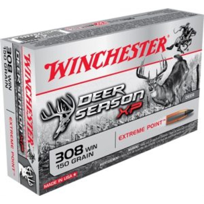 WINCHESTER DEER SEASON XP 308WIN 150GR 20/10