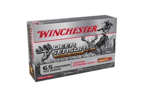 Winchester Deer Season XP Copper Impact 125 gr Extreme Point 6.5 Creedmoor Ammunition 20 Rounds - X65DSLF