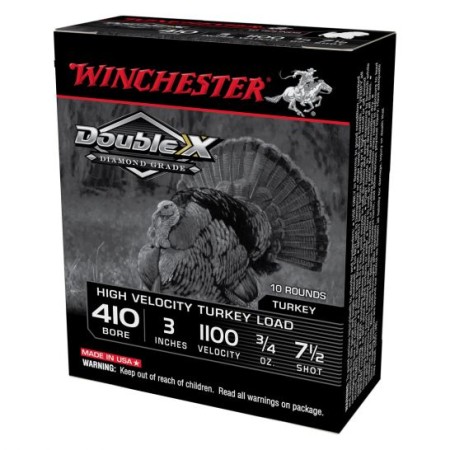 Winchester Double X Diamond Grade 3" 7.5 Shot 3/4 oz .410 Ammunition 10 Rounds - STH4137