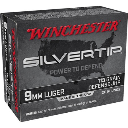 WIN SILVERTIP 9MM 115GR STHP 20/box