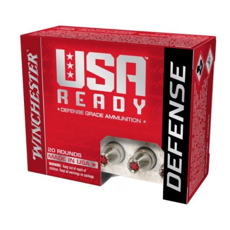 Winchester USA Ready 124 gr Hex-Vent HP 9mm Ammunition 20 Rounds - RED9HP