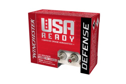 Winchester USA Ready 124 gr Hex-Vent HP 9mm Ammunition 20 Rounds - RED9HP