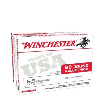 Winchester Ammunition USA Ready 125 gr Open Tip 6.5 Crd Ammo, 60/box - USA65CMVP