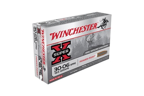 Winchester 30-06 165gr PSP Super-X Ammunition 20rds - X30065