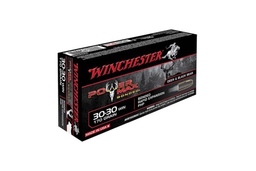 Winchester 30-30 Winchester 170gr Power Max Bonded Ammunition 20rds - X30303BP