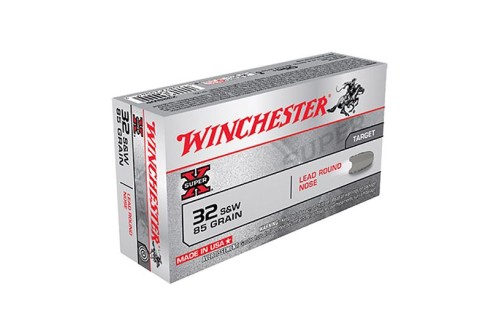 Winchester 32 S&W 85gr LRN Super-X Ammunition 50rds - X32SWP