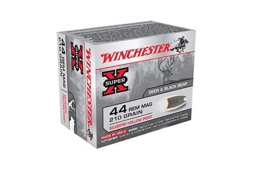 Winchester 44 Magnum 210gr SilverTip Hollow Point Ammunition 20rds - X44MS