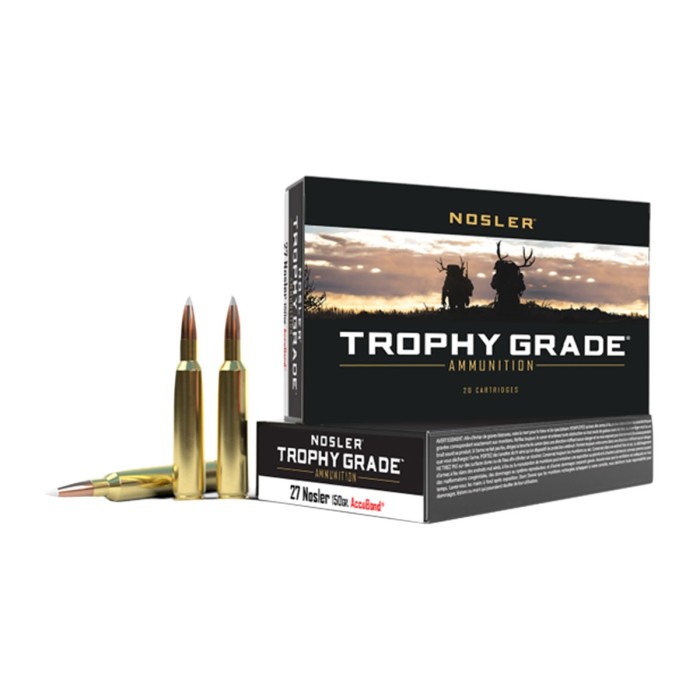 TROPHY GRADE 27 NOSLER AMMO