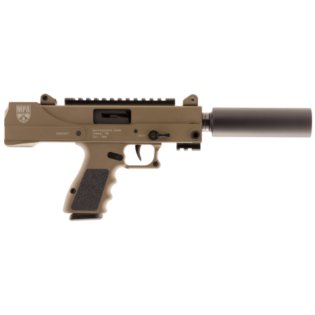 Masterpiece Arms Defender 9mm 17+1 Pistol, Black - MPA30DMG