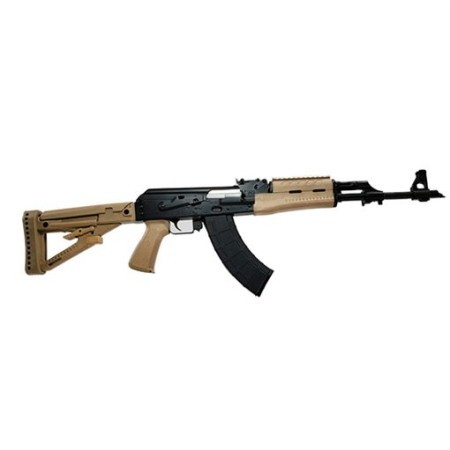 Zastava Zpapm70 Ak-47 Rifle Bulged Trunnion 1.5Mm Receiver - Fde 7.62X39 16.3" Chrome Lined Barrel ZR7762DM