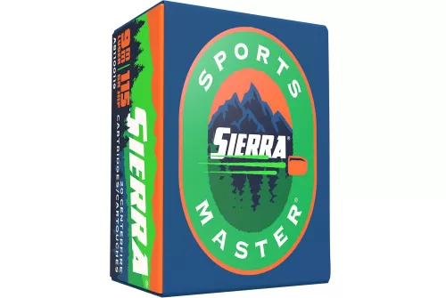 Sierra A812420 Outdoor Master  9Mm Luger 124 GR Jacket Hollow Point Sport Master 20 Bx/ 10 CS