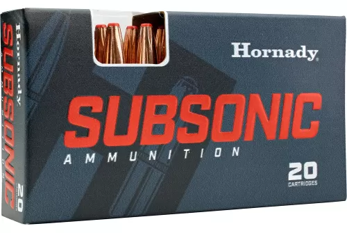 Hornady 80809 Subsonic 30-30 Win 175 gr Sub-X 20 Bx