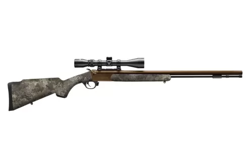 Traditions NitroFire 50 Cal, 209 Primer 26" Barrel, VAPR Twist Veil Wildland Stock, 3-9x40mm Scope, 1rd