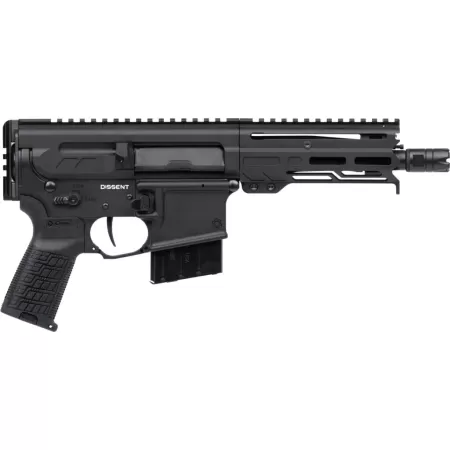 CMMG Dissent MK4 338 ARC 6.5in 10rd Armor Black Semi-Auto Pistol (34A920F-AB)