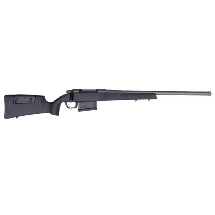 Weatherby 3WR0422CMR2T 307 Range SF 22 Creedmoor 5+1 20" Tungsten Cerakote Threaded Barrel & Steel Drilled & Tapped Receiver, Black Adj Cheek Piece & LOP Synthetic Stock