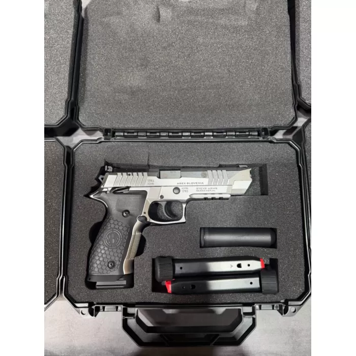 Steyr Arms ATC5BASE ATC Base 9mm Luger 20+1 5" Black Barrel, Nitrocarburized Stainless Steel Lightening Cut/Optic Cut/Serrated Slide & Frame w/Beavertail & Picatinny Rail, Black Grips Steyr Arms ATC5BASE ATC Base 9mm Luger 20+1 5" Black Barrel, Nitrocarburized Stainless Steel Lightening Cut/Optic Cut/Serrated Slide & Frame w/Beavertail & Picatinny Rail, Black Grips