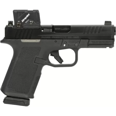 RUGER RXM 9mm 4in 2x 15rd Black Striker-Fired Pistol with Aimpoint COA (19462)