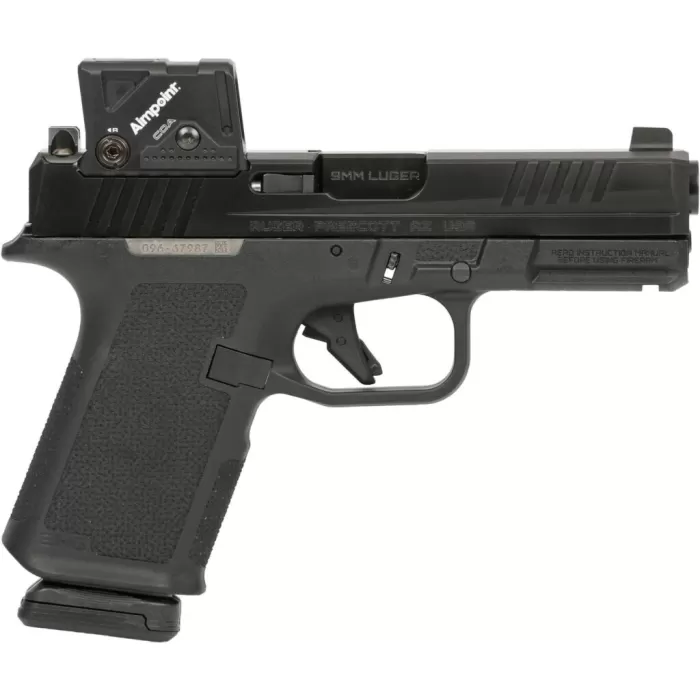 RUGER RXM 9mm 4in 2x 15rd Black Striker-Fired Pistol with Aimpoint COA (19462)