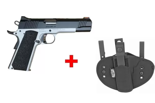 Kimber 1911 Stainless LW Night Guard 45 ACP + FREE HOLSTER $99 Value