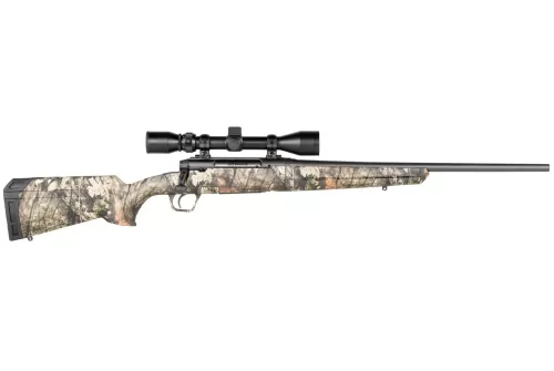 Savage Axis XP Compact 6.5 Creedmoor, 20" Barrel, Mossy Oak Break-Up, Matte Black, Weaver 3-9x40mm, 4rd