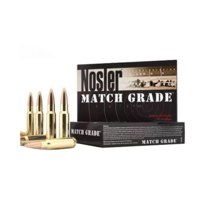 Nosler Match Grade Brass .223 Rem 77-Grain 20-Rounds CC Nosler Match Grade Brass .223 Rem 77-Grain 20-Rounds CC