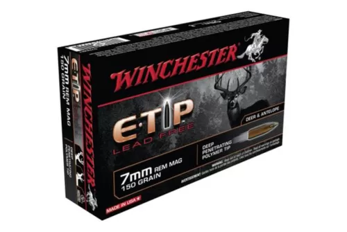 Winchester 7Mmrem 150Gr E-Tip 20/10 S7RMET -