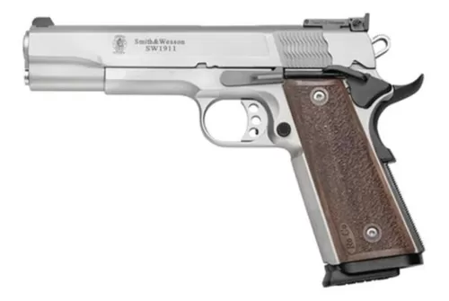 Smith & Wesson 1911 PRO 9MM 5" Barrel Adjustable Sites SS Finish