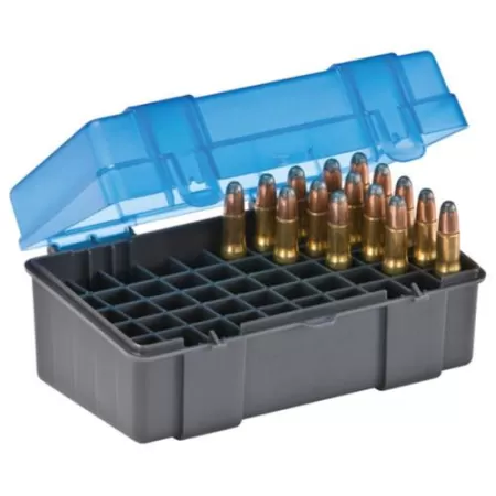 PLANO Ammunition Storage Case For 50rd 22-250/250 Savage/30-30 Winchester/32 Winchester/233 (1228-50)