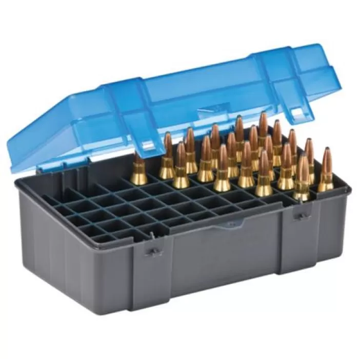 PLANO Ammunition Cases For 50rd 220 Swift/243 Win/257 Roberts/270 WSM/300 WSM/243 Win and Similar (1229-50) PLANO Ammunition Cases For 50rd 220 Swift/243 Win/257 Roberts/270 WSM/300 WSM/243 Win and Similar (1229-50)