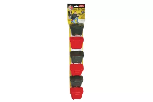 MTM Case Gard Case-Gard Ammo Belt Pouch, 100 Rounds, Smooth Red - ABP