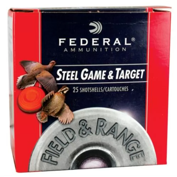 Federal Fld & Range Steel 28Ga 2.75 5/8Oz #6 25/ FRS2836 Federal Fld & Range Steel 28Ga 2.75 5/8Oz #6 25/ FRS2836