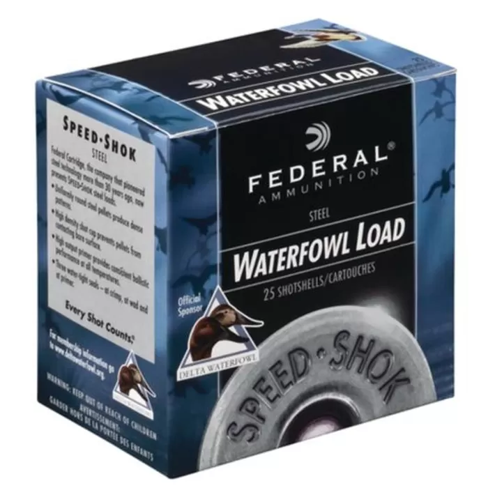 Federal Speed Shok Heavy HV Steel 12Ga 3'' 1-1/4Oz #1 25/Bx WF140-1 Federal Speed Shok Heavy HV Steel 12Ga 3'' 1-1/4Oz #1 25/Bx WF140-1