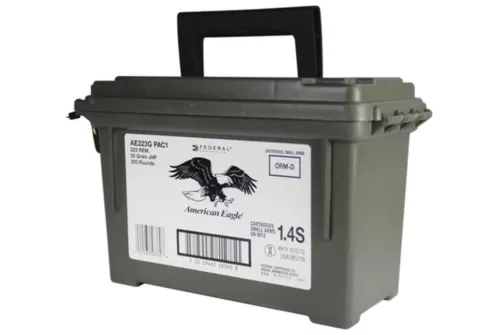 Federal American Eagle Plano 223Rem 50Gr Jhp 200/Can 029465563608