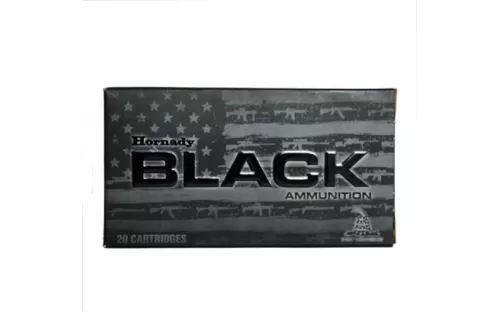 Hornady 80873 Black 300 Blackout 110 gr V-Max 20Rd