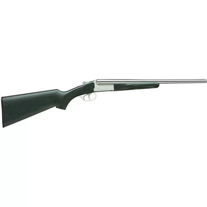 Stoeger Coach Gun SxS, Black Walnut, Polished Nickel 12 Ga, 20" Barrel Stoeger Coach Gun SxS, Black Walnut, Polished Nickel 12 Ga, 20" Barrel