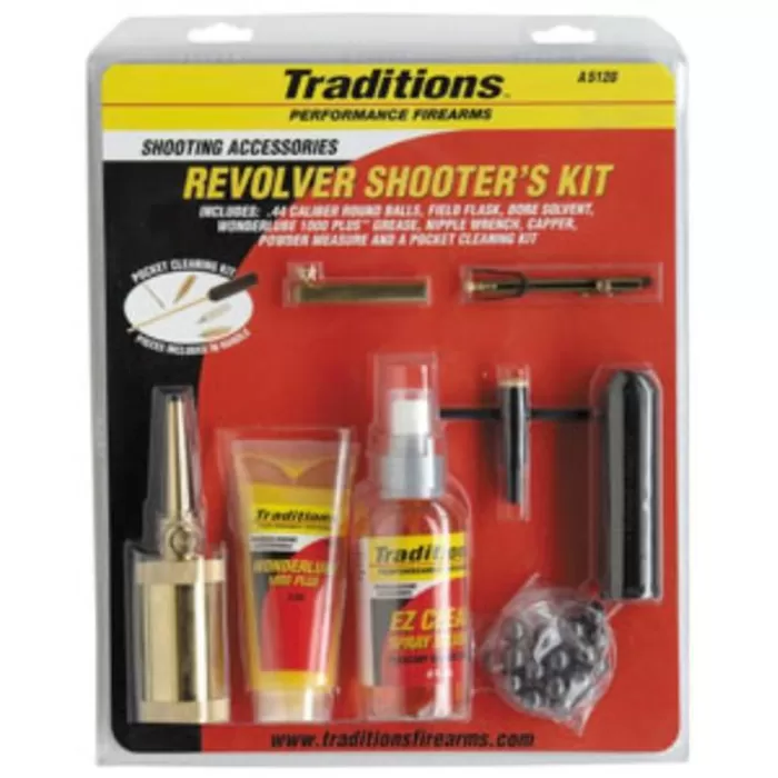 Traditions Precussion Revolver Shooter's Kit Traditions Precussion Revolver Shooter's Kit