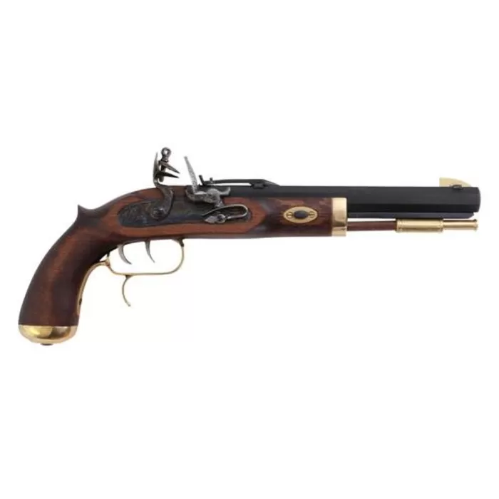 Traditions Trapper Flintlock .50 Black Powder, 9.75", Prim/Blade Hardwood Stock Traditions Trapper Flintlock .50 Black Powder, 9.75", Prim/Blade Hardwood Stock