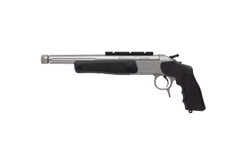 CVA Scout V2 Pistol 6.5 Creedmoor11.5" SS Threaded Barrel DuraSight Z2 Scope Rail Stainless Steel/Black