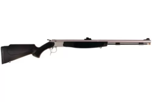 CVA Optima v2 209 Magnum Series .50 Caliber 26" Stainless Steel Fluted Barrel Fiber Optic Sights Black Stock
