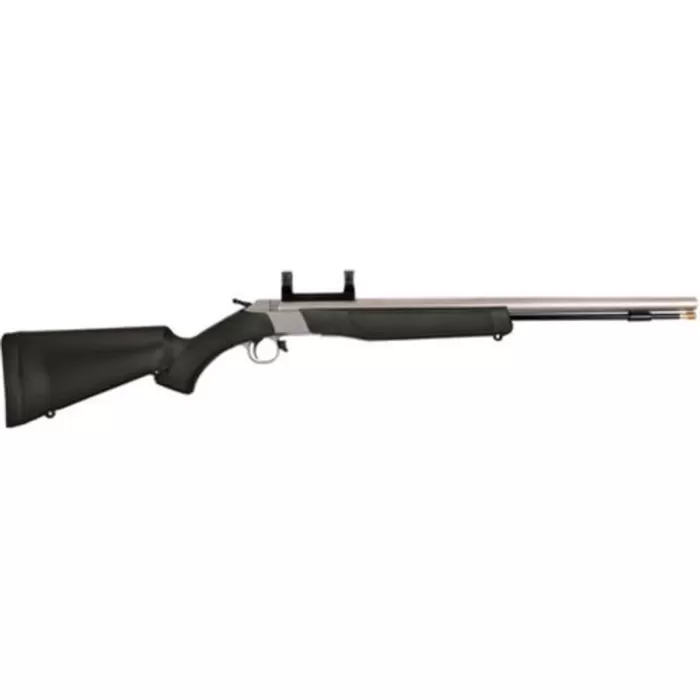 CVA Wolf 209 Magnum .50 Caliber 24" Stainless Steel Barrel DuraSight Dead-On One-Piece Scope Mount Black Stock