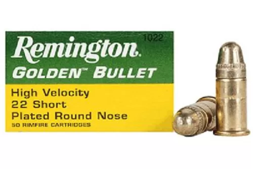 Remington Golden Bullet .22 Short 50rds 1095 FPS 29 GR PLRN