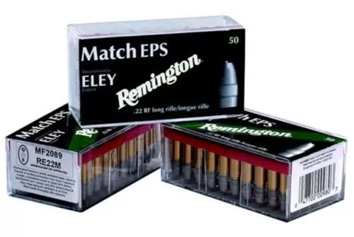 Remington Eley Match Eps 22Lr 40Gr Lfn 50/100 047700009803