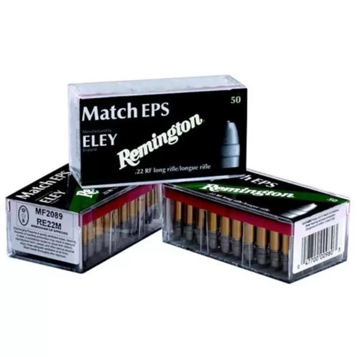 Remington Eley Match Eps 22Lr 40Gr Lfn 50/100 047700009803 Remington Eley Match Eps 22Lr 40Gr Lfn 50/100 047700009803